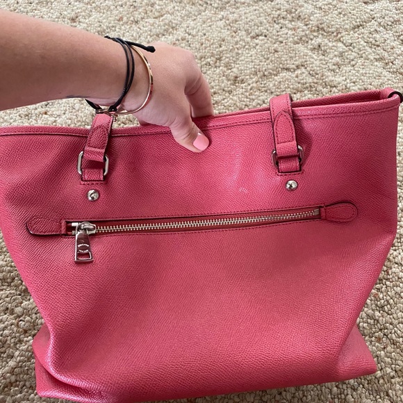 Pink Coach bag - Picture 3 of 5